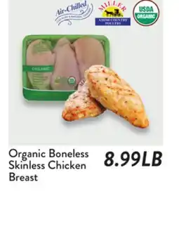 Fresh Thyme Organic Boneless Skinless Chicken Breast offer