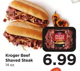 Food 4 Less Kroger Beef Shaved Steak offer