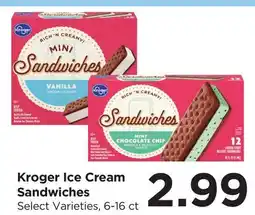 Food 4 Less Kroger Ice Cream Sandwiches offer