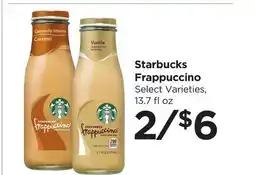Food 4 Less Starbucks Frappuccino offer