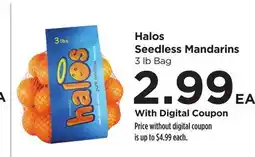 Food 4 Less Halos Seedless Mandarins offer