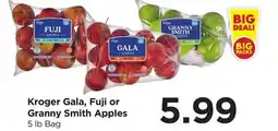 Food 4 Less Kroger Gala, Fuji or Granny Smith Apples offer