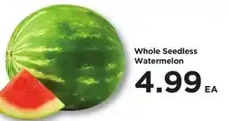 Food 4 Less Whole Seedless Watermelon offer