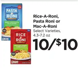 Food 4 Less Rice-A-Roni, Pasta Roni or Mac-A-Roni offer