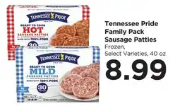 Food 4 Less Tennessee Pride Family Pack Sausage Patties offer