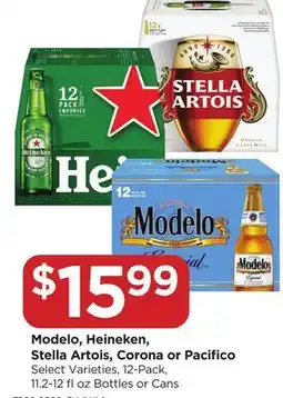 Food 4 Less Modelo, Heineken, Stella Artois, Corona or Pacifico offer