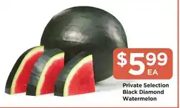 Food 4 Less Private Selection Black Diamond Watermelon offer