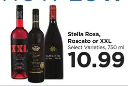 Food 4 Less Stella Rosa, Roscato or XXL offer
