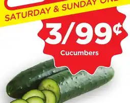 Food 4 Less Cucumbers offer