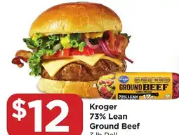 Food 4 Less Kroger 73% Lean Ground Beef offer