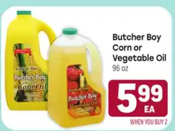 Tony’s Fresh Market Butcher Boy Corn or Vegetable Oil offer