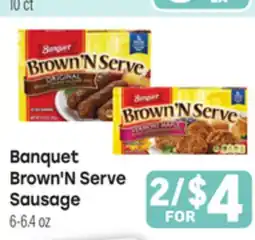 Tony’s Fresh Market Banquet Brown'N Serve Sausage offer