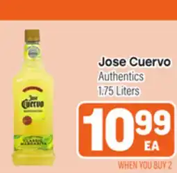 Tony’s Fresh Market Jose Cuervo Authentics offer