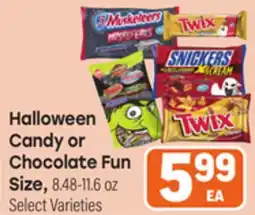 Tony’s Fresh Market Halloween Candy or Chocolate Fun Size offer