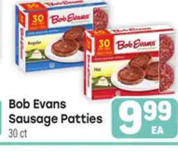 Tony’s Fresh Market Bob Evans Sausage Patties offer