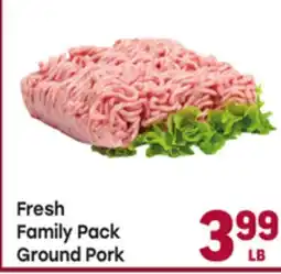 Tony’s Fresh Market Fresh Family Pack Ground Pork offer