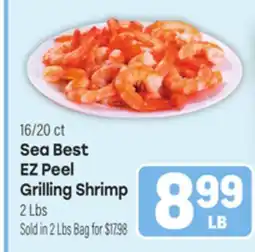 Tony’s Fresh Market 16/20 ct Sea Best EZ Peel Grilling Shrimp offer