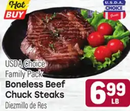 Tony’s Fresh Market Boneless Beef Chuck Steaks offer