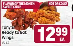 Tony’s Fresh Market Tony's Ready to Eat Wings offer