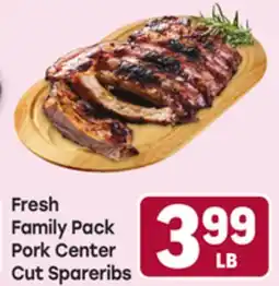 Tony’s Fresh Market Fresh Family Pack Pork Center Cut Spareribs offer
