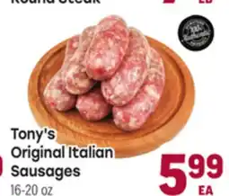 Tony’s Fresh Market Tony's Original Italian Original Italian Sausages offer