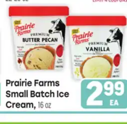 Tony’s Fresh Market Prairie Farms Small Batch Ice Cream offer