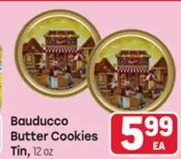 Tony’s Fresh Market Bauducco Butter Cookies Tin offer