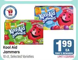 Tony’s Fresh Market Kool Aid Jammers offer