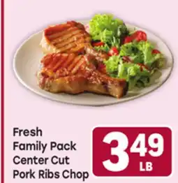 Tony’s Fresh Market Fresh Family Pack Center Cut Pork Ribs Chop offer