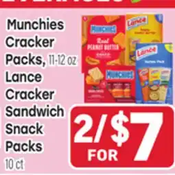 Tony’s Fresh Market Munchies Cracker Packs, 11-12oz., Lance Cracker Sandwich Snack Packs 10ct offer