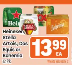 Tony’s Fresh Market Heineken, Stella Artois, Dos Equis or Bohemia offer