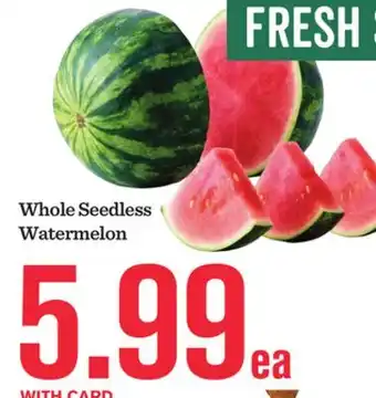 Mariano's Whole Seedless Watermelon offer
