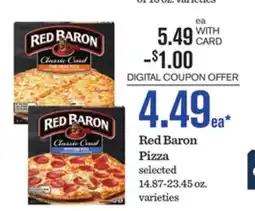 Mariano's Red Baron Pizza offer