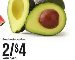 Mariano's Jumbo Avocados offer