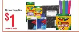 Mariano's School Supplies offer