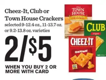 Mariano's Cheez-It, Club or Town House Crackers offer
