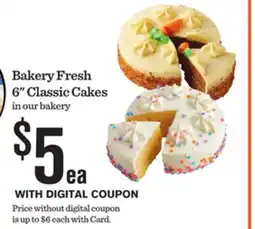 Mariano's Bakery Fresh 6 Classic Cakes offer