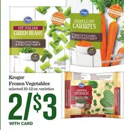 Mariano's Kroger Frozen Vegetables offer