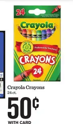 Mariano's Crayola Crayons offer