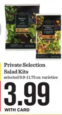 Mariano's Private Selection Salad Kits offer