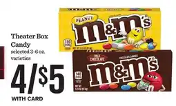 Mariano's Theater Box Candy offer