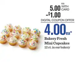 Mariano's Bakery Fresh Mini Cupcakes offer
