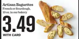 Mariano's Artisan Baguettes offer