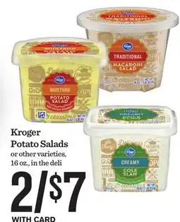 Mariano's Kroger Potato Salads offer