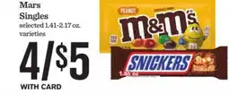 Mariano's Mars Singles offer