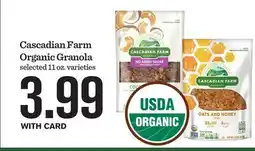 Mariano's Cascadian Farm Organic Granola offer
