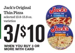 Mariano's Jack's Original Thin Pizza offer