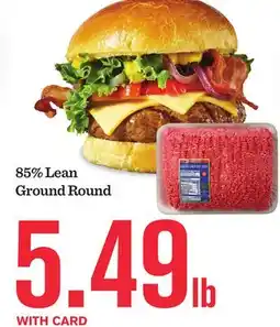 Mariano's 85% Lean Ground Round offer