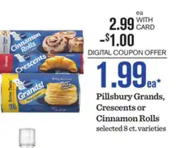 Mariano's Pillsbury Grands, Crescents or Cinnamon Rolls offer