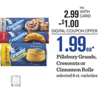 Mariano's Pillsbury Grands, Crescents or Cinnamon Rolls offer